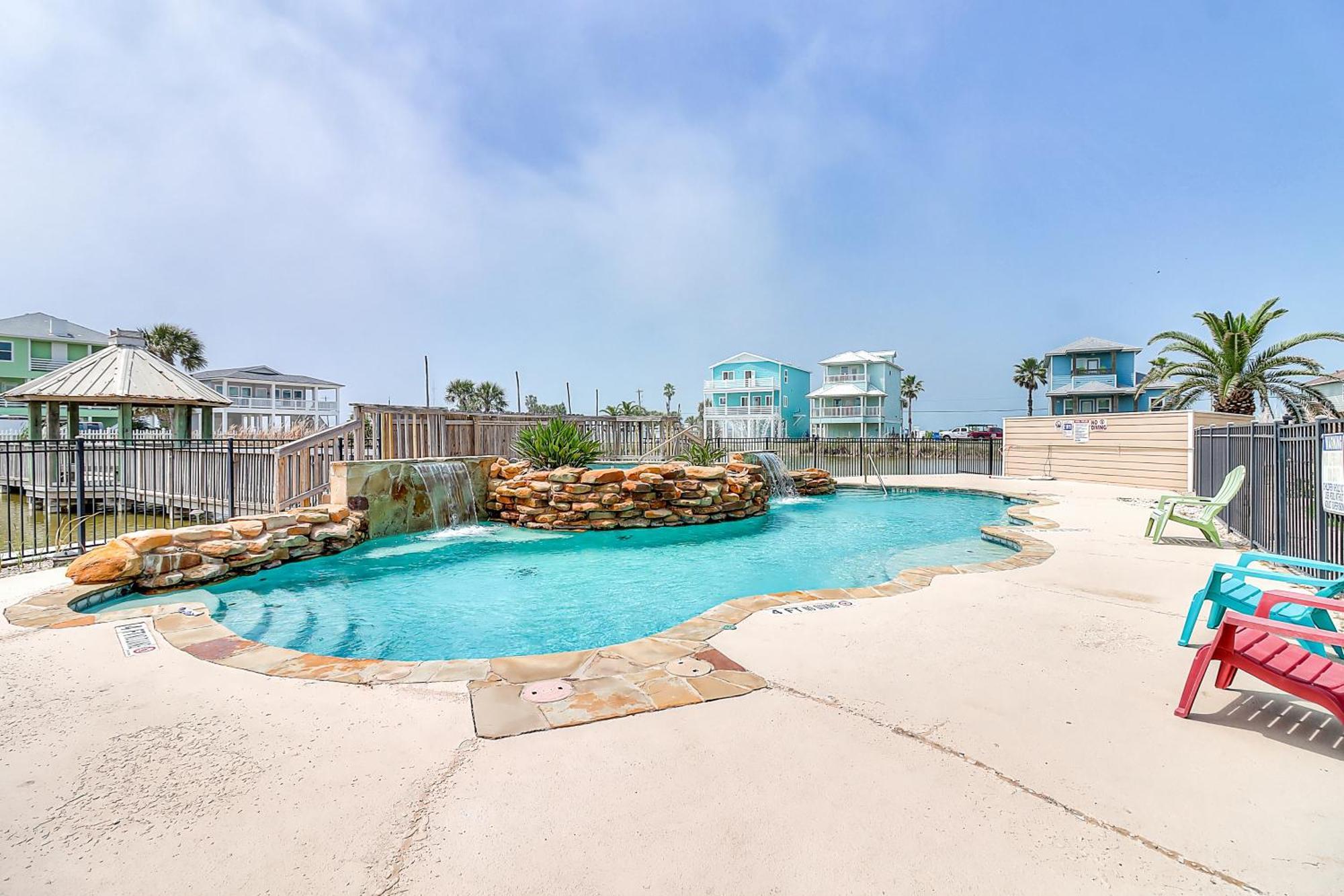 Bella Vista & Four Winds House Villa Mustang Beach Room photo